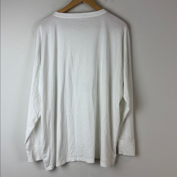 Paper Label Classic White pima Cotton Long Sleeve Shirt Size Large - Picture 3 of 6